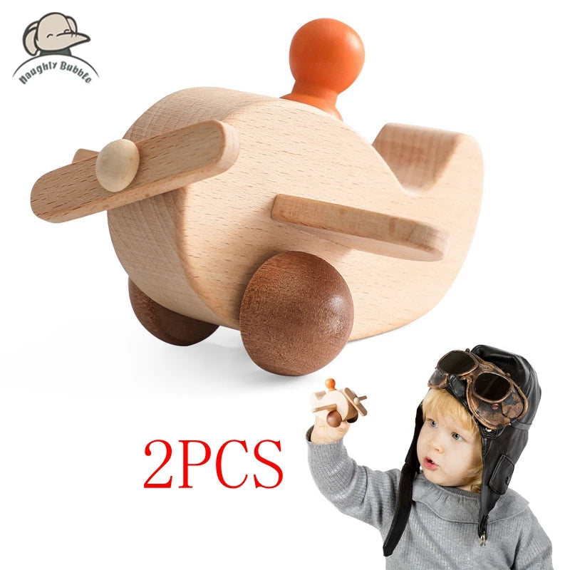 Wooden Train Birthday Toy Montessori Toys Baby Educational Toys Wooden Trolley Baby Learning Toys Number Of Wood Baby's Toys Purest Peak
